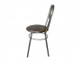 Стул №1 ДХ-7 с мягкой спинкой обивка светлый перламутр