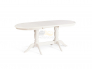 Стол обеденный раздвижной Коппола айвори вайт