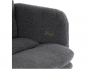 Кресло офисное Довер букле серый, барни серый
