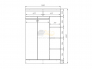 Шкаф-купе Оптима ОШ-20-13-111-ЗС