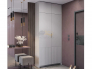 Шкаф 2-х створчатый Пандора ШК-01 с антресолью ШКН-06 Кашемир/айриш