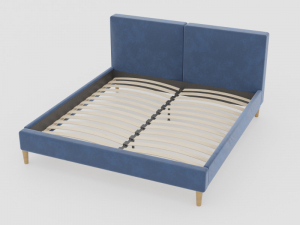 Кровать Линси 1800 синий