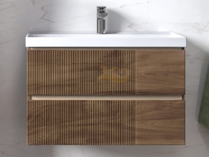 Тумба под раковину Mondi 800-0-2 Madera Classica Slim навесная акация темная