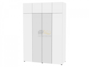 Шкаф с зеркалом Erik H310М с Антресолью HA4