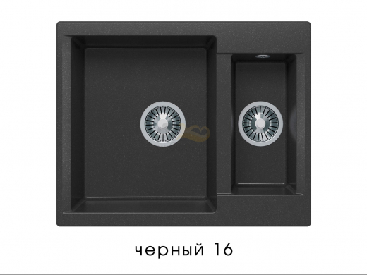Мойка гранитная Brig-620 Черный 16