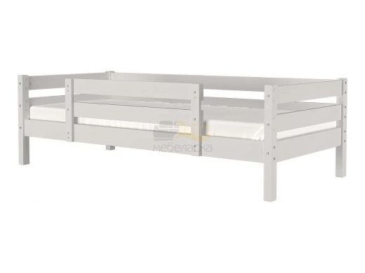 Кровать Глория с бортиком Белый античный