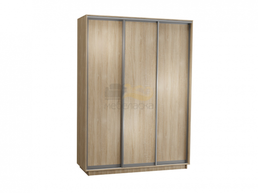 Шкаф-купе 3-х дверный 1800х2400 двери ЛДСП