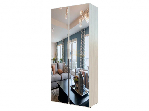 Шкаф Гранд ГШБ/1-23-10-22 (двери тип 2) с зеркалами